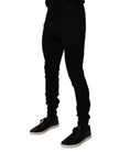 Dolce & Gabbana Black Cotton Jogger Men Sweatpants Pants