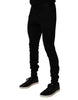 Dolce & Gabbana Black Cotton Jogger Men Sweatpants Pants