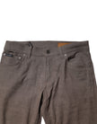 Dolce & Gabbana Brown Cotton Stretch Chino Pants