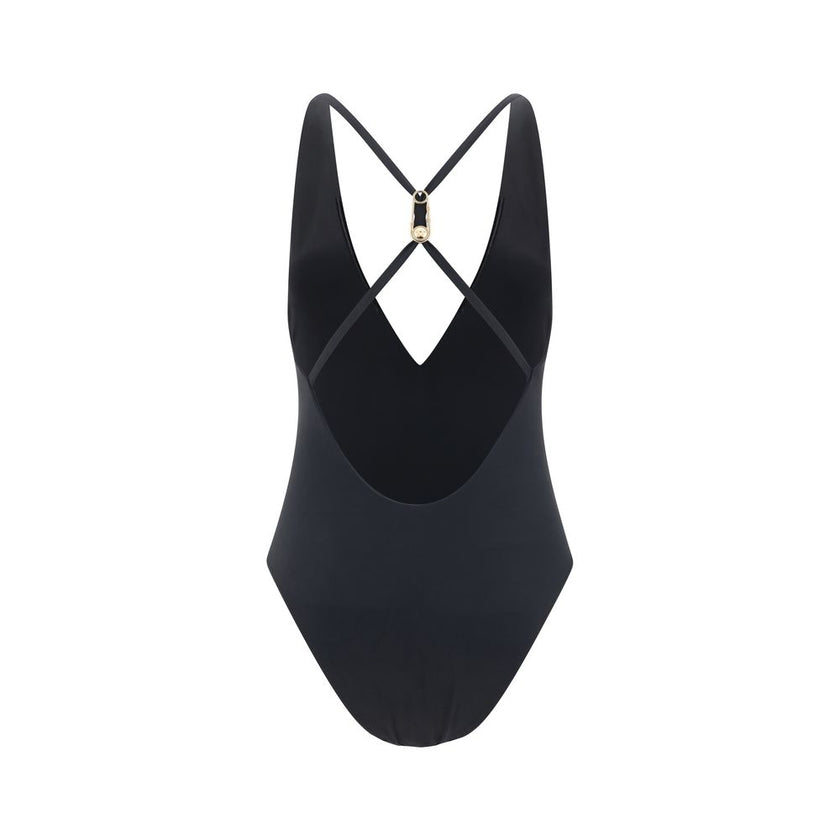 Versace Safety Pin One Piece Swimsuit