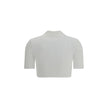 Courrėges Cropped Polo Shirt
