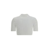 Courrėges Cropped Polo Shirt