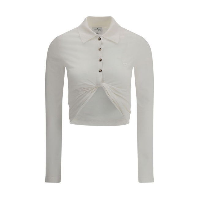 Courrėges Courrèges Polo with twisted detail