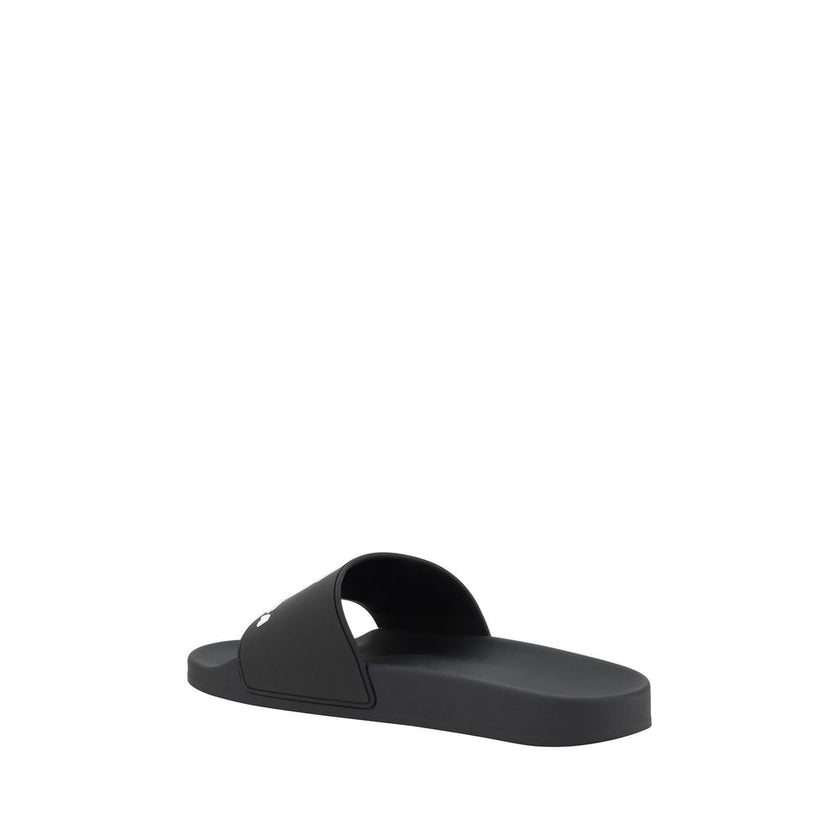 Balenciaga Logo Slippers