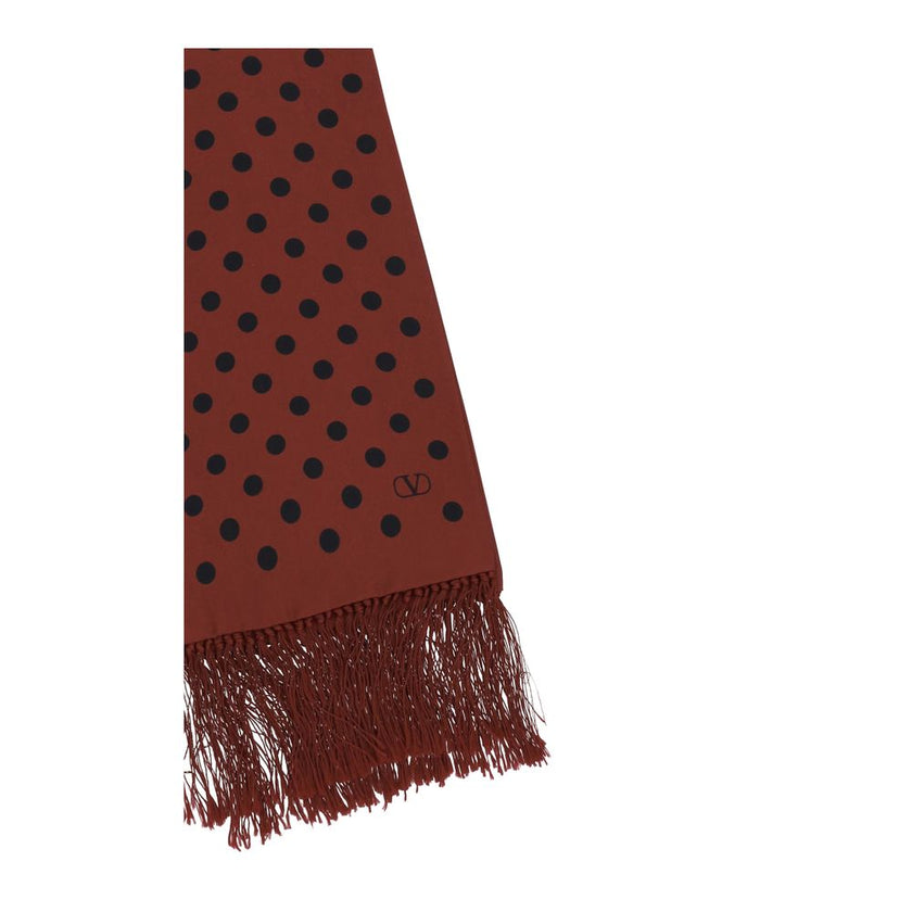 Valentino Garavani Polka-dot pattern Silk Scarf
