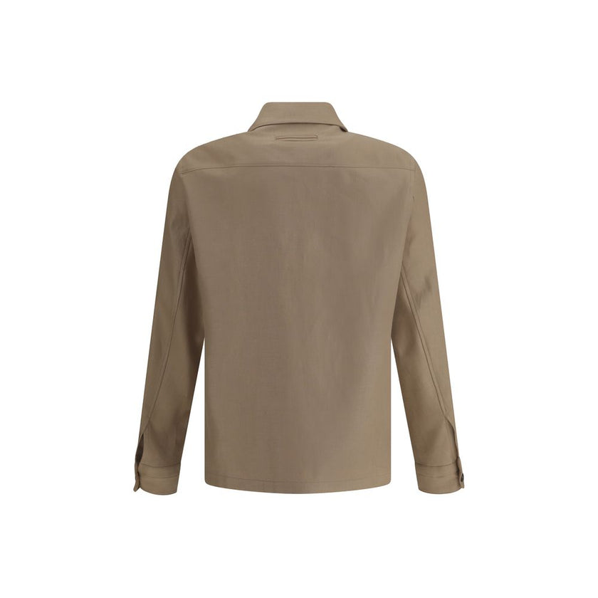 ZEGNA Linen Shirt Jacket