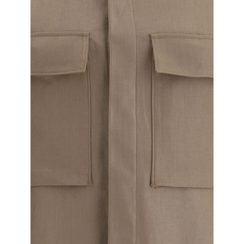 ZEGNA Linen Shirt Jacket