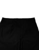 Dolce & Gabbana Black Cotton Stretch Mid Waist Bermuda Shorts