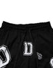 Dolce & Gabbana Black Logo Cotton Bermuda Sweatshorts Shorts