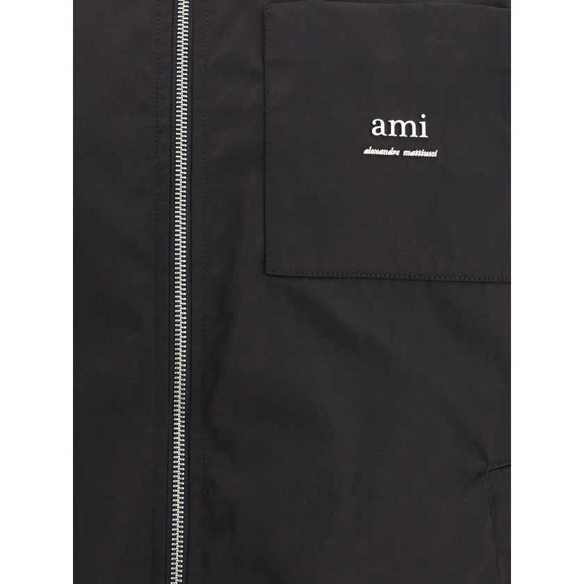 Ami Paris Logoed Jacket