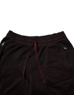 Dolce & Gabbana Bordeaux Cotton Bermuda Sweatshorts Shorts