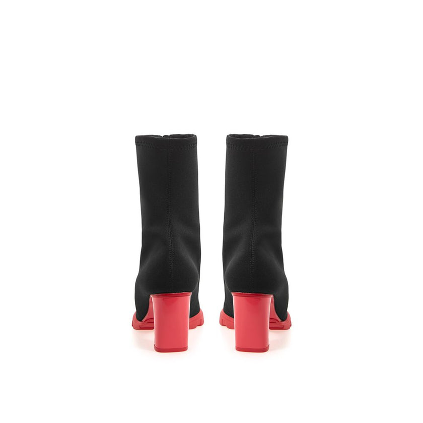 Alexander McQueen Black Neoprene Boot