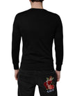 Dolce & Gabbana Black Cashmere Button Down Cardigan Sweater