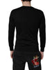 Dolce & Gabbana Black Cashmere Button Down Cardigan Sweater
