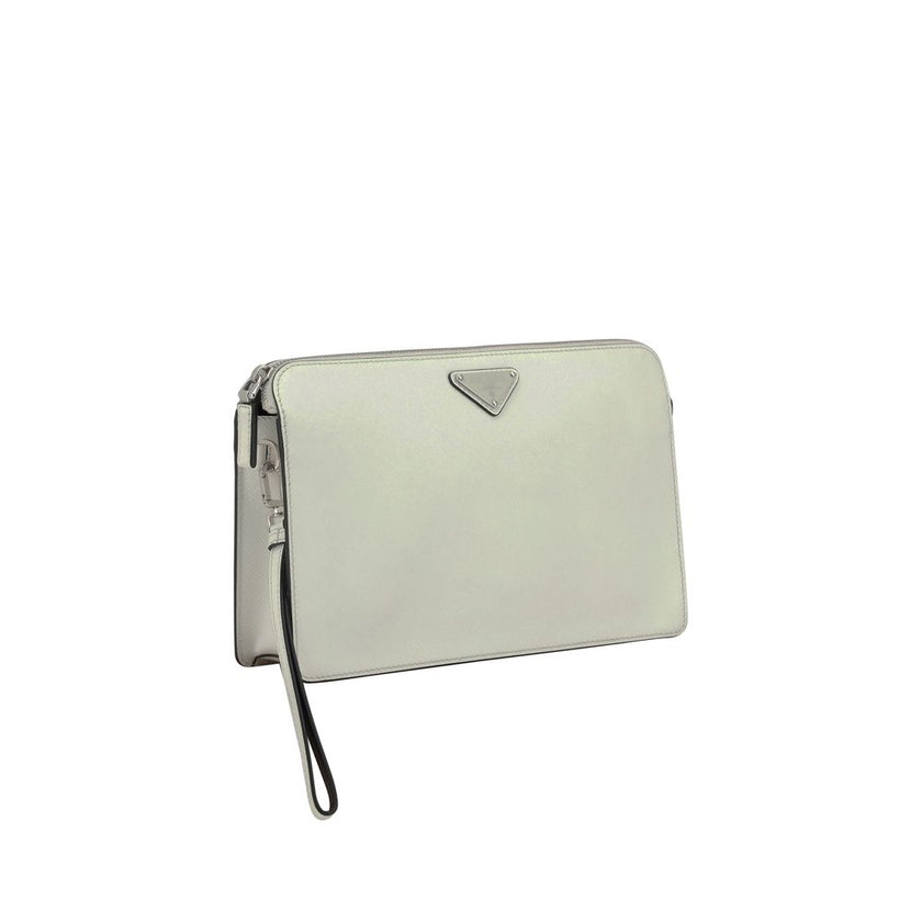 Prada Leather Pouch Bag
