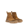 Max Mara Brown Suede Leather Boot