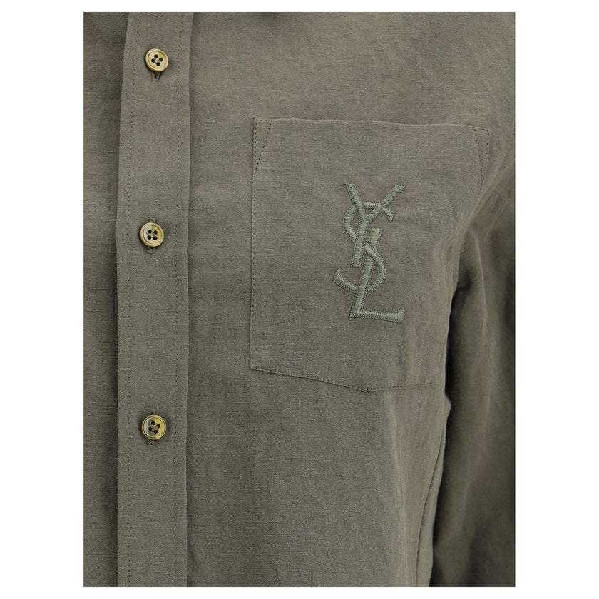 Saint Laurent Cotton and linen Shirt