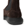 Hogan Brown Leather Boot