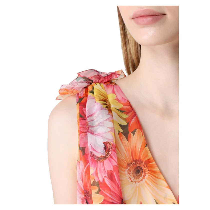 Dolce & Gabbana Multicolor Silk Dress