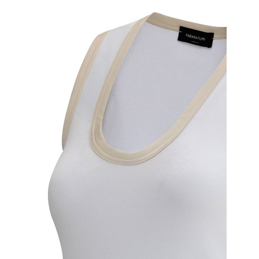 Fabiana Filippi Ribbed Top