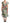 Dolce & Gabbana Green Floral Short Sleeves Cotton V-neck Dress