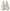 MM6 Maison Margiela White Leather Lace Up Sneakers Shoes