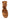 See By Chloé Brown Leather Studded Ankle Strap Sandals Shoes