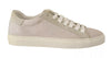 HIDE & JACK Off White Low Top Lace Up Sneakers Shoes