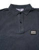 Dolce & Gabbana Dark Blue Logo Plaque Cotton Men Polo Shirt T-shirt