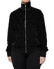 Dolce & Gabbana Black Logo Monogram Full Zip Bomber Jacket