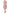 Dolce & Gabbana Pink A-line Flare Viscose 3/4 Sleeves Dress