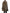 Dolce & Gabbana Brown Leopard Print Scarf Collared Chiffon Dress