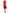 Dolce & Gabbana Red Wool Sleeveless Knee Length A-line Dress