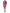 Dolce & Gabbana Metallic Fuchsia Floral Sheath Mini Dress