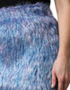 Dolce & Gabbana Multicolor Plush Fabric High Waist Mini Skirt