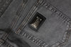 Dolce & Gabbana Gray Cotton Stretch Mid Waist Denim Mini Skirt