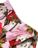 Dolce & Gabbana Pink Floral Print High Waist Hotpants Short