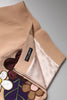 Dolce & Gabbana Beige Floral High Waist Pencil Cut Skirt