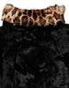 Dolce & Gabbana Black Lamb Fur Short Women Coat Jacket
