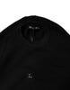 Dolce & Gabbana Black Cotton Crew Neck Sweatshirt Sweater