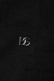 Dolce & Gabbana Black Cotton Crew Neck Sweatshirt Sweater