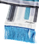 Dolce & Gabbana Multicolor Stripes Silk Fringes Neck Foulard Scarf