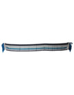 Dolce & Gabbana Multicolor Stripes Silk Fringes Neck Foulard Scarf