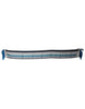 Dolce & Gabbana Multicolor Stripes Silk Fringes Neck Foulard Scarf