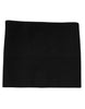 Dolce & Gabbana Black Cashmere Knitted Square Handkerchief Scarf