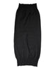 Dolce & Gabbana Black Cashmere Knitted Neck Warmer Foulard Scarf