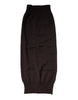 Dolce & Gabbana Brown Cashmere Knitted Neck Warmer Foulard Scarf