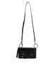 Dolce & Gabbana Black Leather Logo Purse Shoulder Crossbody Bag