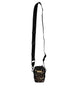 Dolce & Gabbana Multicolor Leopard Jacquard Logo Plaque Neck Strap Bag