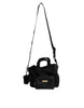 Dolce & Gabbana Black Shoulder Strap Pet Carry Logo Plaque Bag